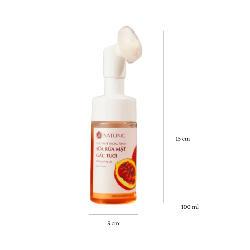 Sữa Rửa Mặt Gấc Tươi, 100ml, Chăm Sóc Làn Da Từ Thành Phần Tự Nhiên, Sữa Rửa Mặt Sáng Da, 100% Từ Thiên Nhiên, Giảm Thâm Hiệu Quả, Mỹ Phẩm Lành Tính Sữa Rửa Mặt Gấc Tươi, 100ml, Chăm Sóc Làn Da Từ Thành Phần Tự Nhiên, Sữa Rửa Mặt Sáng Da, 100% Từ Thiên Nhiên, Giảm Thâm Hiệu Quả, Mỹ Phẩm Lành Tính