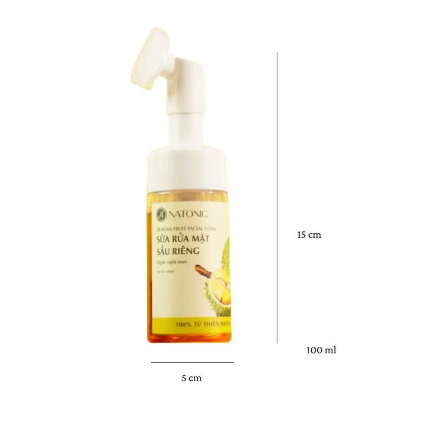 Sữa Rửa Mặt Sầu Riêng, 100ml, Công Thức Hiệu Quả Bất Ngờ, Ngăn Mụn Hiệu Quả, Thành Phần Tự Nhiên, Chăm Sóc Da Khỏe Mạnh, Mỹ Phẩm Thiên Nhiên Lành Tính Sữa Rửa Mặt Sầu Riêng, 100ml, Công Thức Hiệu Quả Bất Ngờ, Ngăn Mụn Hiệu Quả, Thành Phần Tự Nhiên, Chăm Sóc Da Khỏe Mạnh, Mỹ Phẩm Thiên Nhiên Lành Tính