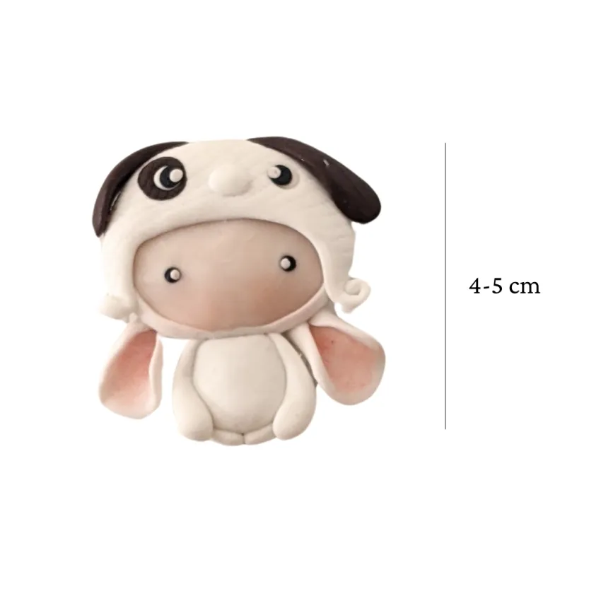 Ghim Cài Đất Sét "Thỏ Puppy", Tan Chảy Với Sự Ngộ Nghĩnh Đáng Yêu, Ghim Cài Áo, Ghim Cài Túi Xách Dễ Thương, Phụ Kiện Đất Sét, Quà Tặng Thủ Công Ghim Cài Đất Sét "Thỏ Puppy", Tan Chảy Với Sự Ngộ Nghĩnh Đáng Yêu, Ghim Cài Áo, Ghim Cài Túi Xách Dễ Thương, Phụ Kiện Đất Sét, Quà Tặng Thủ Công
