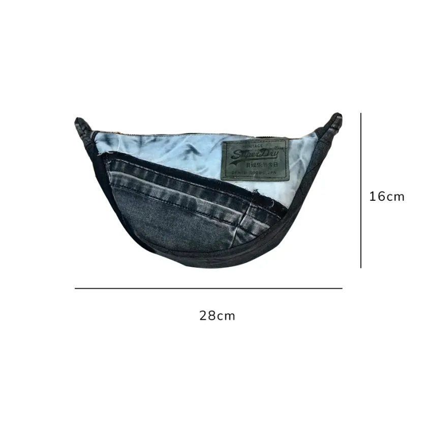 Contrast Crossbody Bag From Old Jeans, Uniqueness & Eco-Friendliness Take the Throne, Jeans Crossbody Bag, Upcycled Accessory, Unique Birthday Gift Contrast Crossbody Bag From Old Jeans, Uniqueness & Eco-Friendliness Take the Throne, Jeans Crossbody Bag, Upcycled Accessory, Unique Birthday Gift