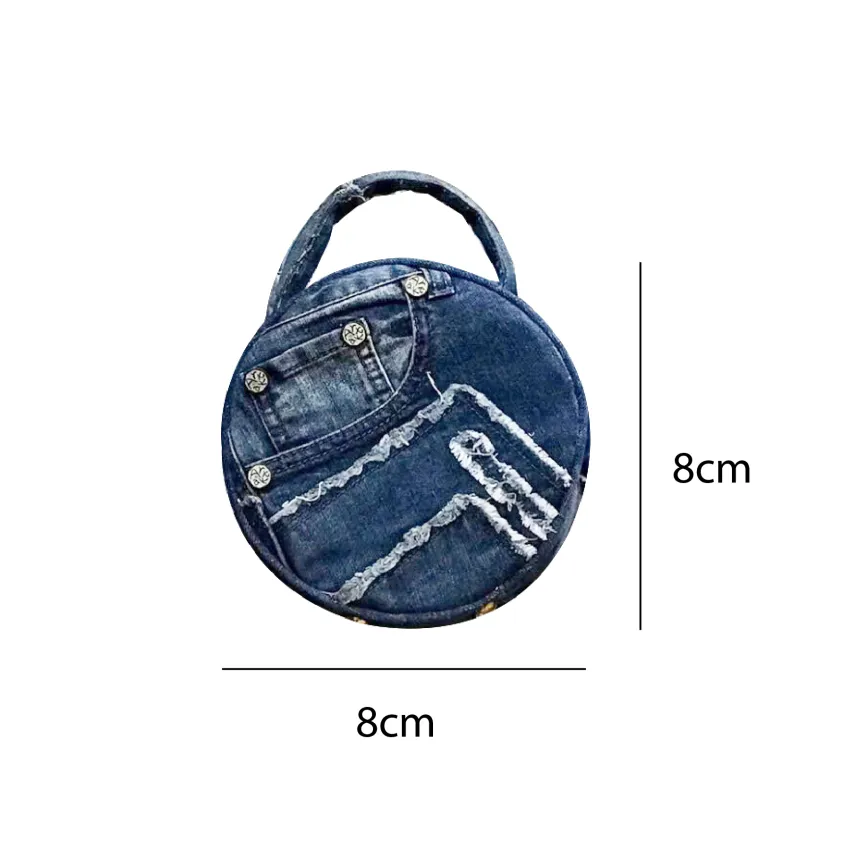 Túi Hộp Tròn Mini Màu Xanh Từ Jeans Tái Chế, Nét Đẹp Không Thể Nhầm Lẫn, Túi Hộp Tiện Lợi, Phụ Kiện Jeans Tái Chế, Quà Thủ Công Độc Đáo, Quà Sinh Nhật Túi Hộp Tròn Mini Màu Xanh Từ Jeans Tái Chế, Nét Đẹp Không Thể Nhầm Lẫn, Túi Hộp Tiện Lợi, Phụ Kiện Jeans Tái Chế, Quà Thủ Công Độc Đáo, Quà Sinh Nhật