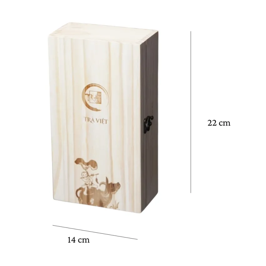 Heartfelt Blessings tea gift box premium gift with distinctive cultural appearance, pine wood gift box with bag luxury tea gift set as partner gift Heartfelt Blessings tea gift box premium gift with distinctive cultural appearance, pine wood gift box with bag luxury tea gift set as partner gift