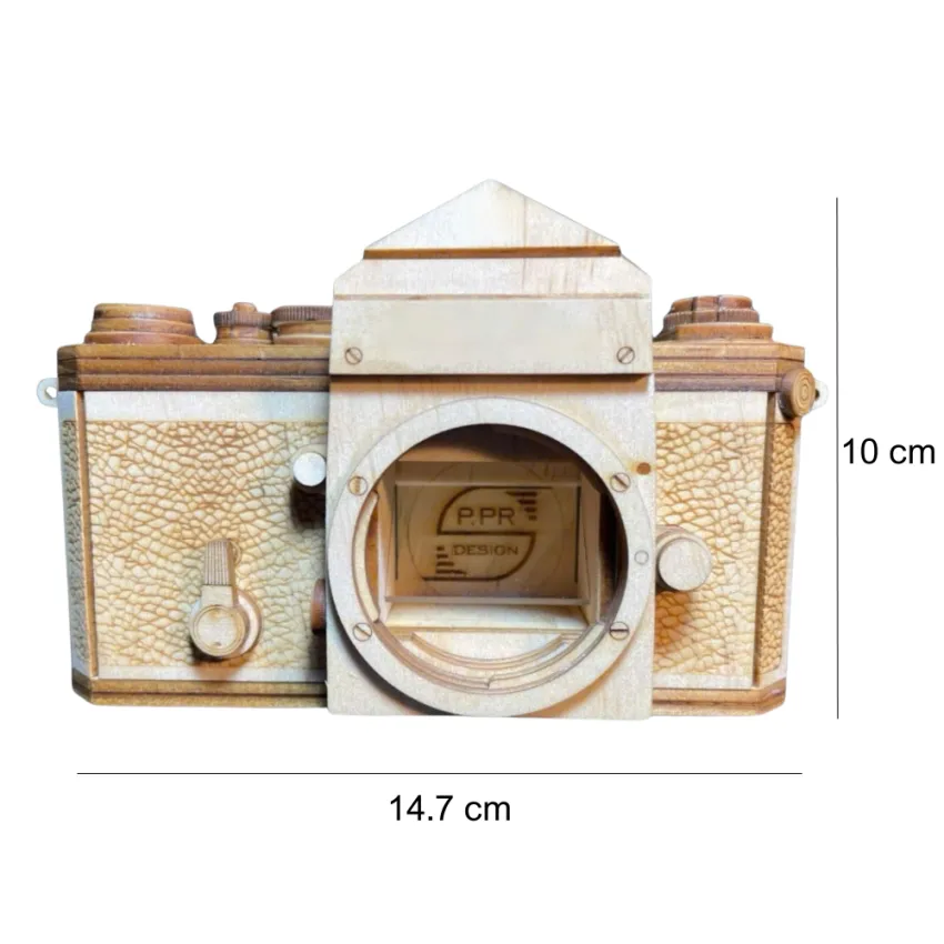 Real Scale Nikon F Wooden Camera Assembly Model, Exquisite Perfection, 152-Operation Wood Model, Thinking Toy, Home Decoration, Vietnamese Souvenirs Real Scale Nikon F Wooden Camera Assembly Model, Exquisite Perfection, 152-Operation Wood Model, Thinking Toy, Home Decoration, Vietnamese Souvenirs