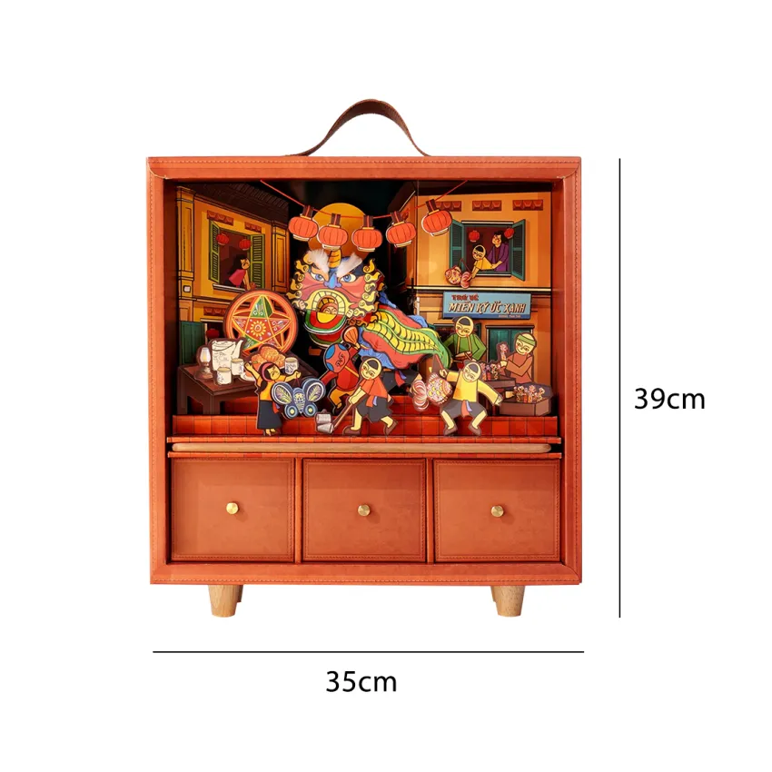 "Land Of Memories" Mid-Autumn Gift Box, Humming Childhood Melodies, Television Design Box, Moon Cakes Box, Moon Festival Gift, Premium Corporate Gift "Land Of Memories" Mid-Autumn Gift Box, Humming Childhood Melodies, Television Design Box, Moon Cakes Box, Moon Festival Gift, Premium Corporate Gift