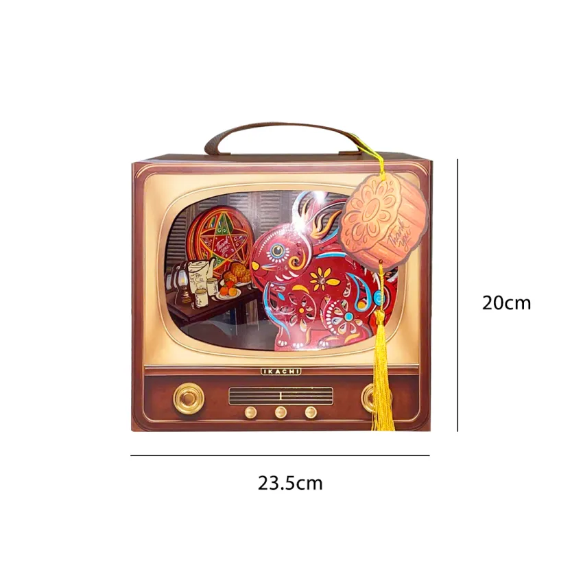 "Childhood Television" Mid-Autumn Gift Box, Stirring Sweet Memory Corner, Moon Cake Box, Mid-Autumn Lantern, Moon Festival Gift Box, Gift For Partner "Childhood Television" Mid-Autumn Gift Box, Stirring Sweet Memory Corner, Moon Cake Box, Mid-Autumn Lantern, Moon Festival Gift Box, Gift For Partner
