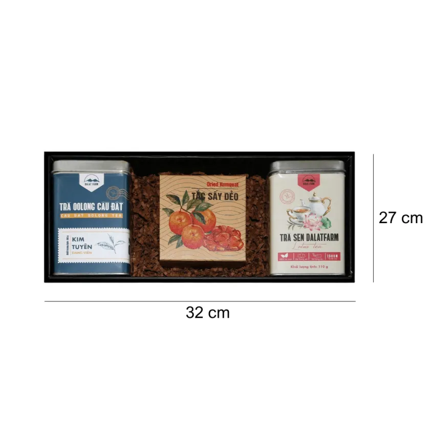 "Tea Journey" Gift Box, Indulge In The Essence Of Vietnamese Tea, Lotus With Oolong Tea & Kumquat Jam Gift Set, Vietnam Souvenir, Specialty Gift "Tea Journey" Gift Box, Indulge In The Essence Of Vietnamese Tea, Lotus With Oolong Tea & Kumquat Jam Gift Set, Vietnam Souvenir, Specialty Gift