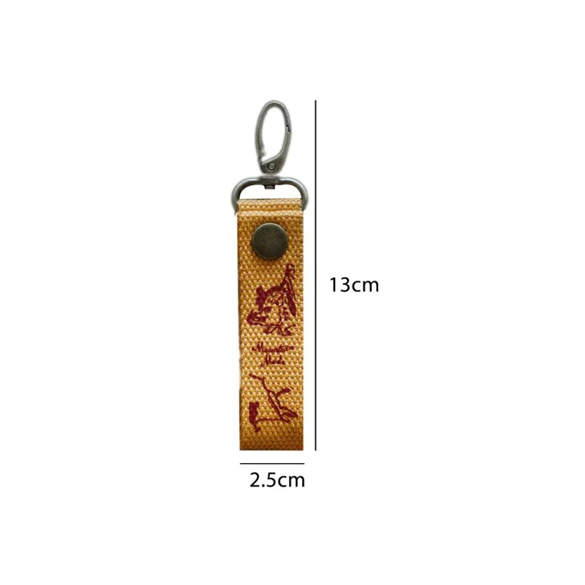 Móc Khóa Vải Salaxsaler, Chuyến Đi An Toàn & Phong Cách, Móc Khóa Cao Cấp, Móc Khóa Du Lịch Tiện Lợi, Họa Tiết Sáng Tạo, Quà Lưu Niệm Việt Nam