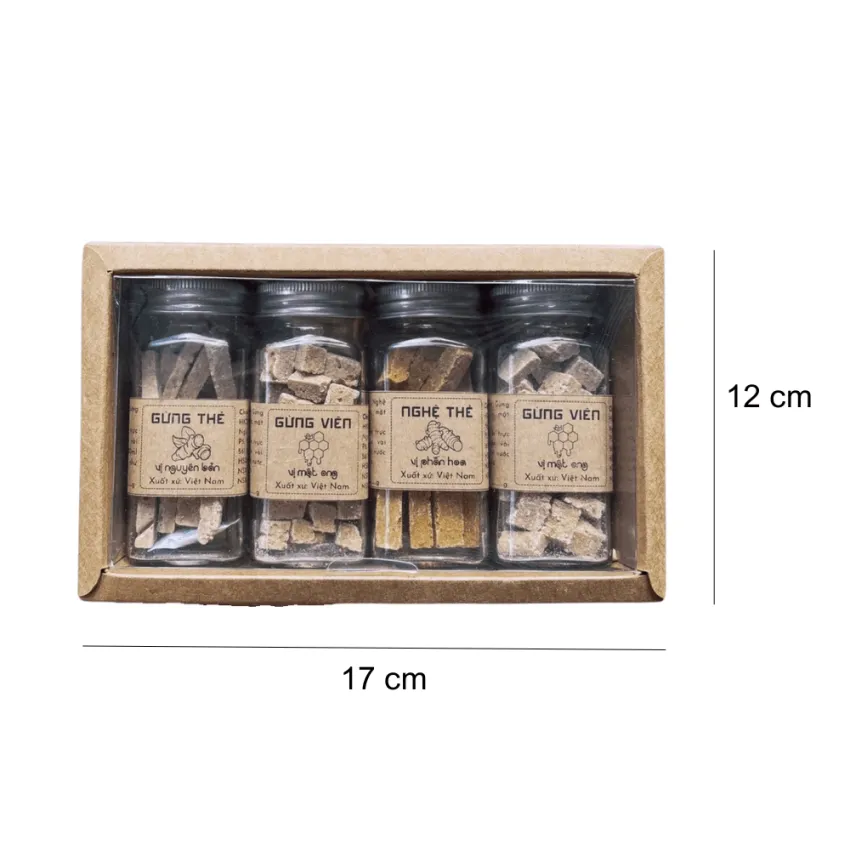 Set Quà 4 Hũ Thảo Mộc Gừng Nghệ, Đóng Gói Trải Nghiệm Ngon Lành, Quà Tặng Đặc Sản Việt Nam, Thực Phẩm Tốt Cho Sức Khỏe, Quà Biếu, Quà Tặng Sức Khỏe Set Quà 4 Hũ Thảo Mộc Gừng Nghệ, Đóng Gói Trải Nghiệm Ngon Lành, Quà Tặng Đặc Sản Việt Nam, Thực Phẩm Tốt Cho Sức Khỏe, Quà Biếu, Quà Tặng Sức Khỏe