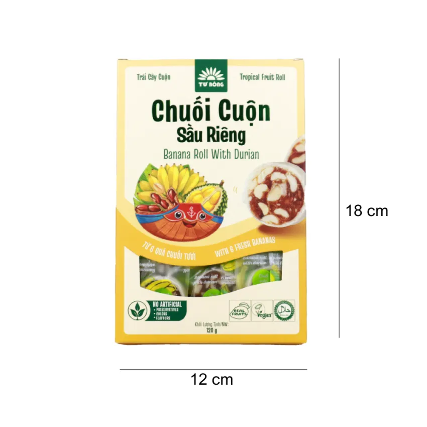 Combo Of 6 Tropical Fruit Roll Boxes, Authentic Traditional Flavor, Tropical Fruit Snack, Southern Vietnam Specialty, Healthy Gift, Gift For Colleagues Combo Of 6 Tropical Fruit Roll Boxes, Authentic Traditional Flavor, Tropical Fruit Snack, Southern Vietnam Specialty, Healthy Gift, Gift For Colleagues