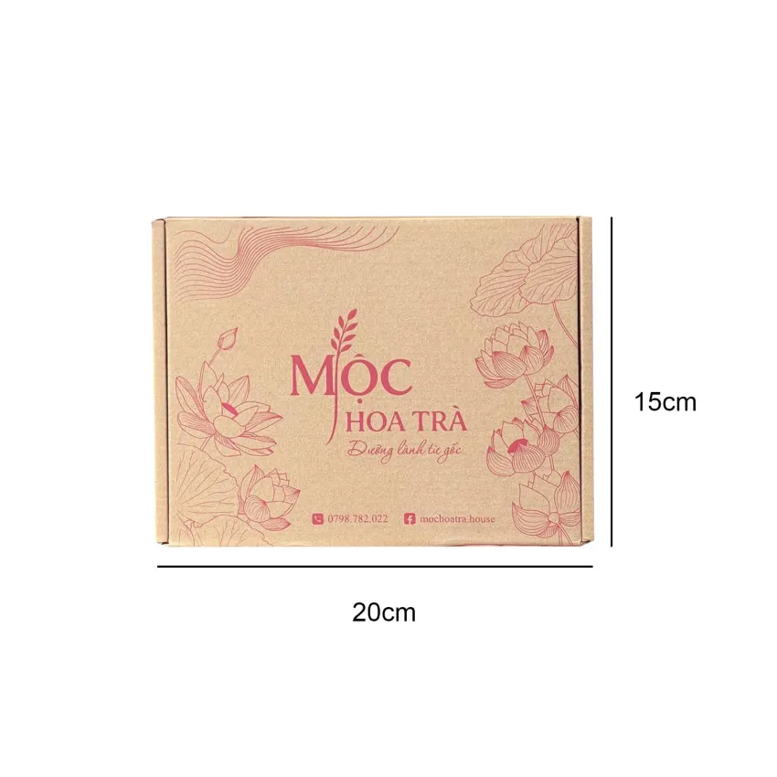 Mộc Trà Dưỡng Nhan, Trà Hoa Thảo Mộc Thiên Nhiên 7 Vị, Đẹp Da, Dưỡng Khí Huyết, Chia Phần Tiện Lợi, Trà Sấy Lạnh Nguyên Chất, Quà Cho Nữ, Quà 20/10