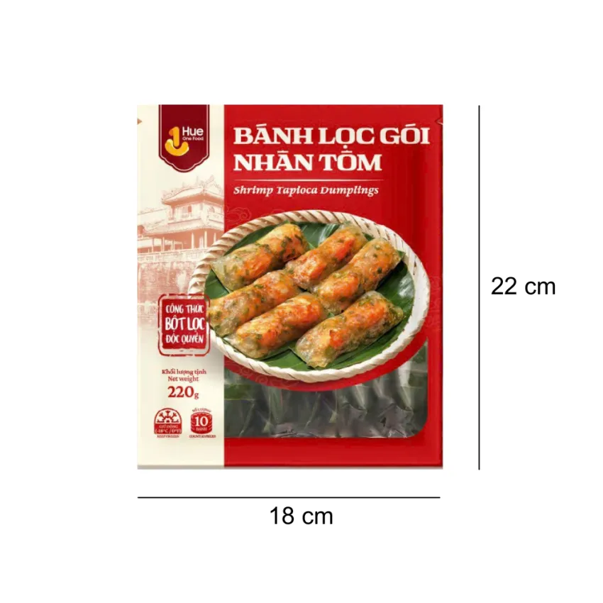 30 Mixed-Flavor Frozen Tapioca Dumplings - Full Taste of Huế