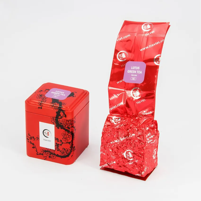 "Fortune" Tea Gift Box Embossed Art Paper, Gratitude In Every Detail, 3-Box Gift Set, Vietnamese Tea, Premium Gift Box With Bag, Luxury Corporate Gift