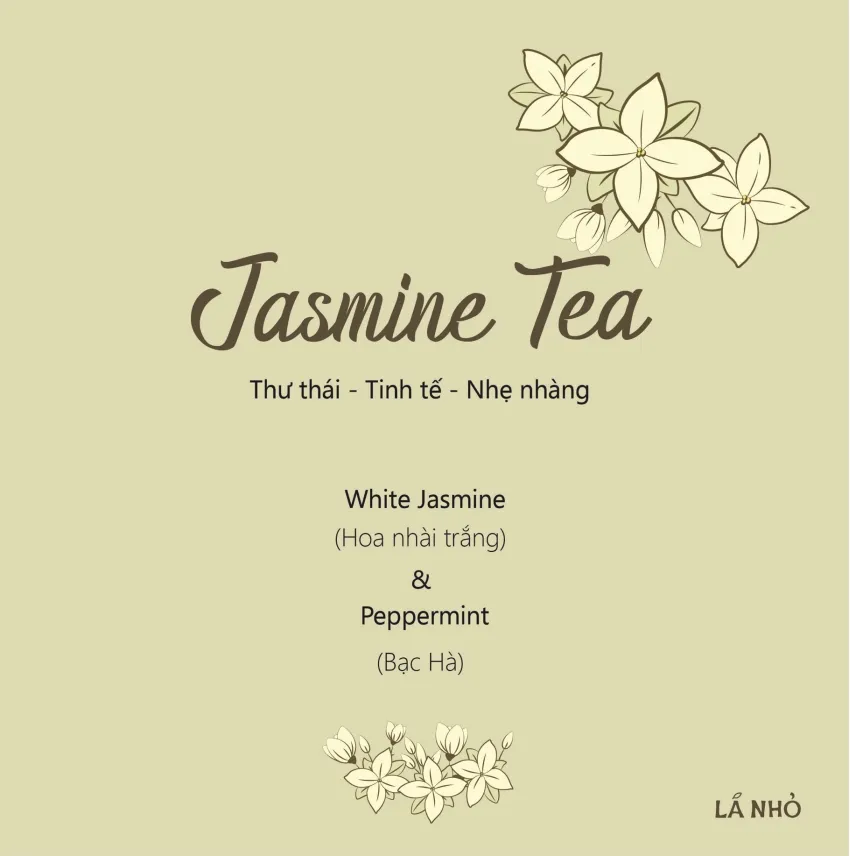 Nến Thơm Jasmine Tea