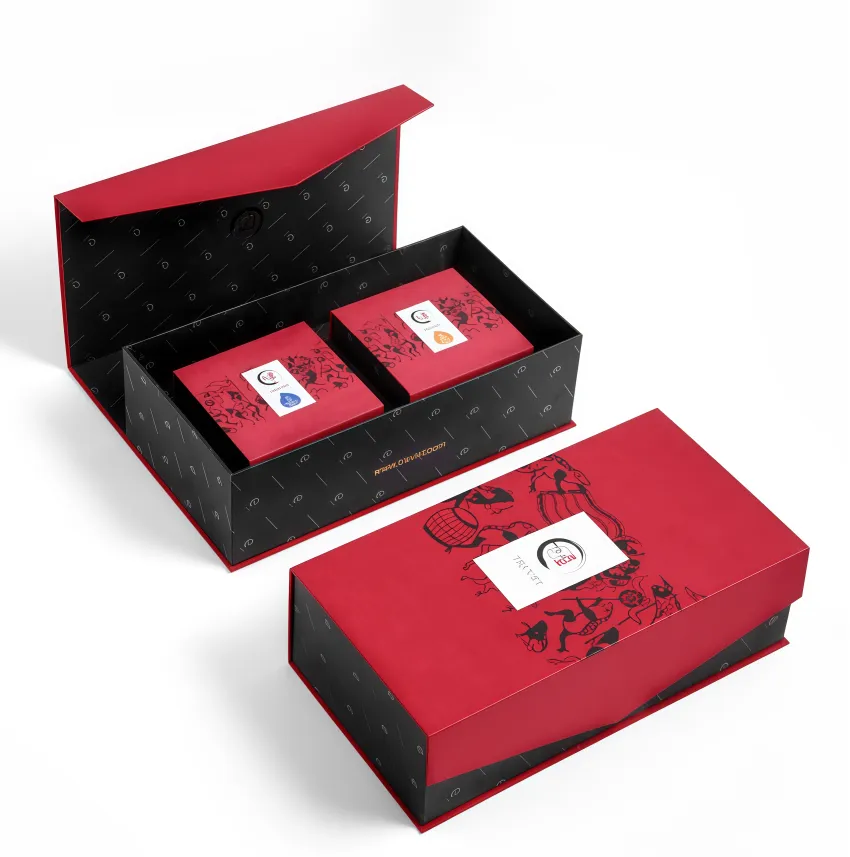 "Peace & Health" Tea Gift Box, Blessed Wishes For Cherished People, Vietnamese Tea Gift Set, Gift Box With Paper Bag, Partner Gift, Corporate Gifts