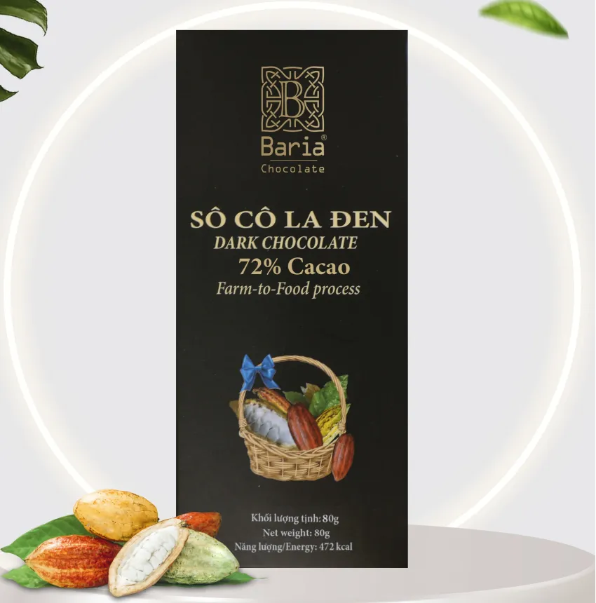 2 Dark & 1 Milk Chocolate Gift Box, Perfect Balance, Pure Chocolate Combo, Vung Tau Chocolate Specialty, Gift For Lover, Healthy Snack, Vietnamese Gifts 2 Dark & 1 Milk Chocolate Gift Box, Perfect Balance, Pure Chocolate Combo, Vung Tau Chocolate Specialty, Gift For Lover, Healthy Snack, Vietnamese Gifts