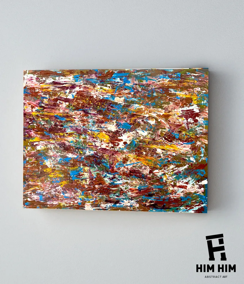 TORN, Hand Drawn Abstract Painting - Him Him Art | CHUS